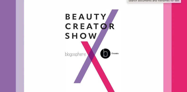 Stobbs puts our best face forward to speak at the Beauty Creator Show