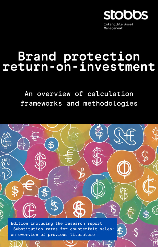 Updated brand protection ROI front cover