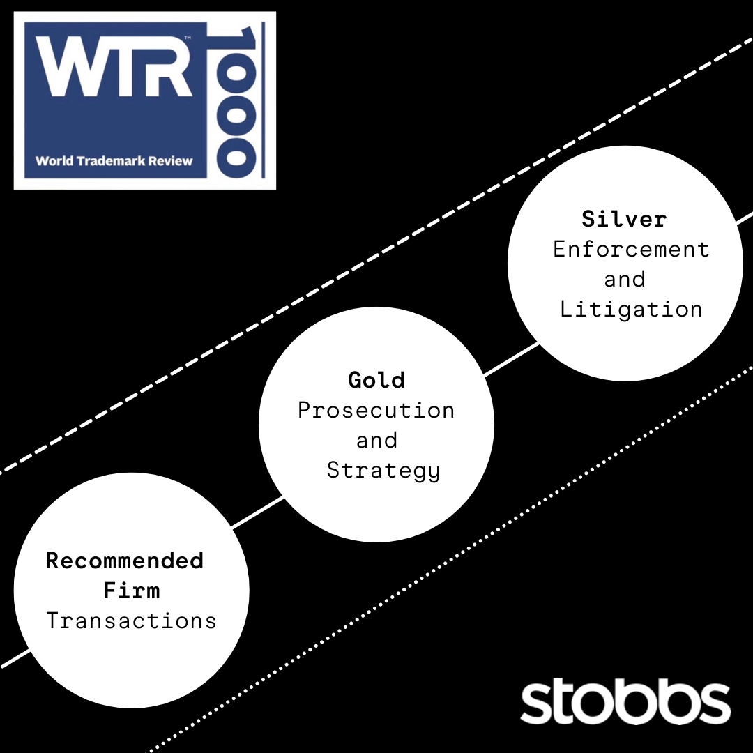 Stobbs shout-outs in World Trademark Review 1000 2023