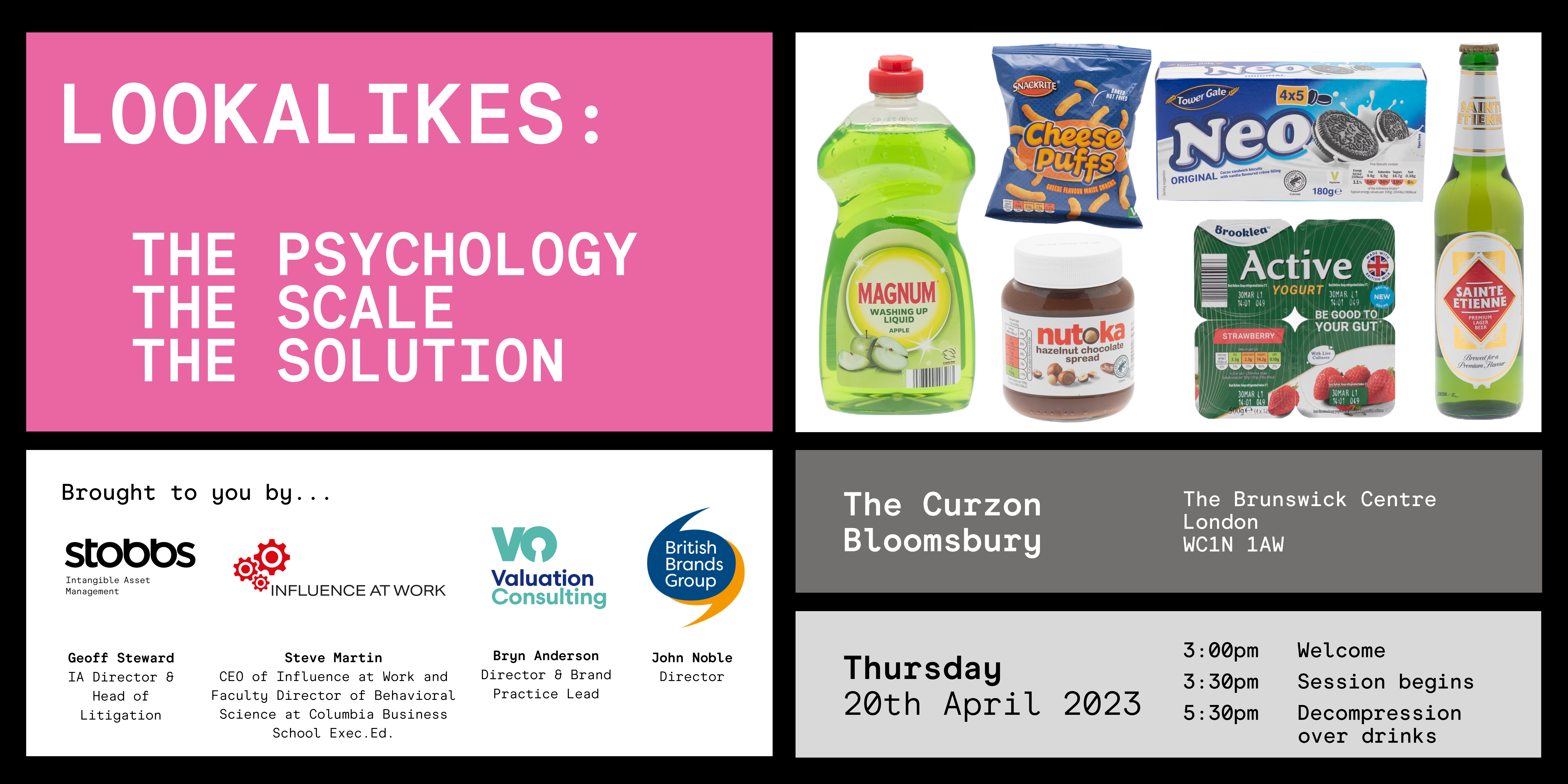 Stobbs to host an event that takes a deep-dive into 'Lookalikes: The Psychology, The Scale and The Solution'